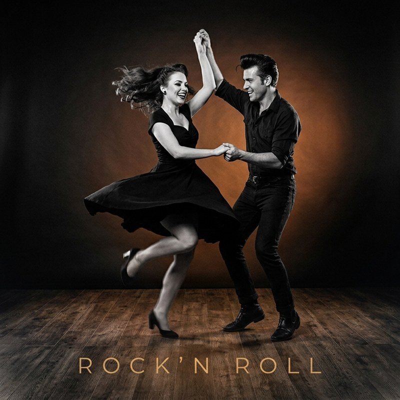 Un couple de danseurs de rock'n roll